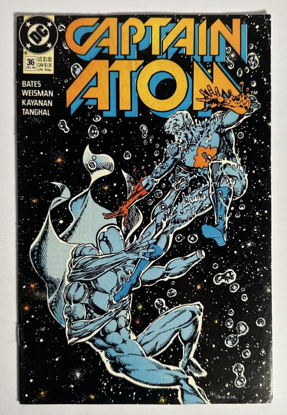 Captain Atom Comic 36 Copper Age First Print 1989 Weisman Kayanan Tanghal DC NM